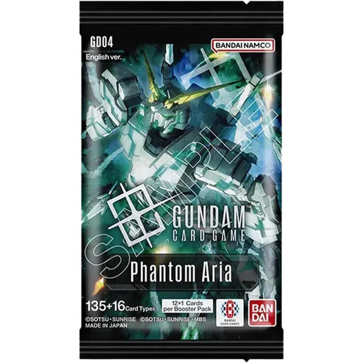 collectible card game Bandai - Gundam Card Game - GD-04 - Phantom Aria - Booster Pack - Cardboard Memories Inc.