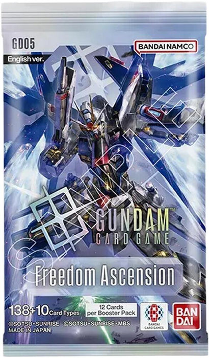 Bandai - Gundam Card Game - GD-05 - Freedom Ascension - Booster Pack