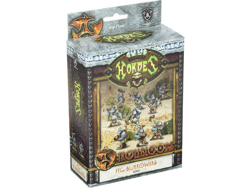 Collectible Miniature Games Privateer Press - Hordes - Trollbloods - Pyg Burrowers Unit - PIP 71081 - Cardboard Memories Inc.