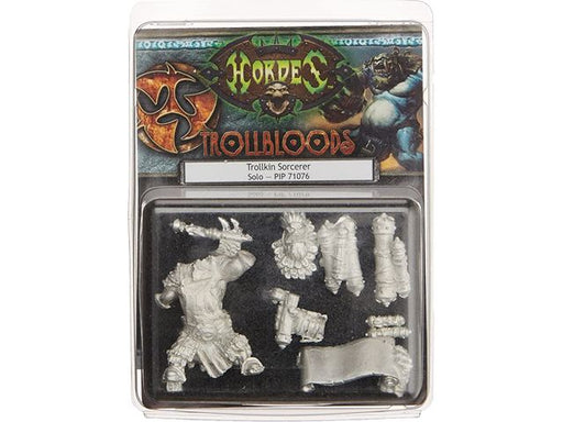 Collectible Miniature Games Privateer Press - Hordes - Trollbloods - Trollkin Sorcerer Solo - PIP 71076 - Cardboard Memories Inc.
