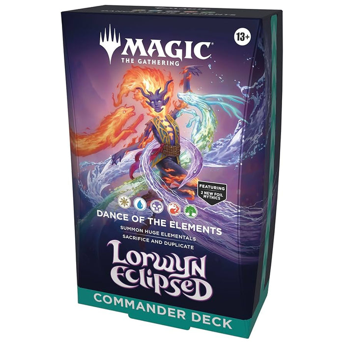 Trading Card Games Magic the Gathering - Lorwyn Eclipsed - Dance of the Elements - Commander Deck - Pre-Order January 23rd 2026 - Cardboard Memories Inc.