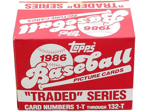 Sports Cards Topps - 1986 - Baseball - Traded Series -  Factory Set - Cardboard Memories Inc.