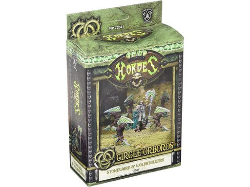 Collectible Miniature Games Privateer Press - Hordes - Circle Orboros - Druid Stoneward - Woodstalkers - PIP 72041 - Cardboard Memories Inc.