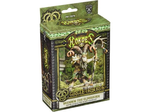 Collectible Miniature Games Privateer Press - Hordes - Circle Orboros - Brennos the Elderhorn - PIP 72079 - Cardboard Memories Inc.