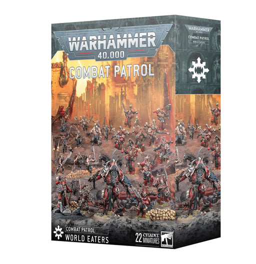 Collectible Miniature Games Games Workshop - Warhammer 40K - World Eaters - Combat Patrol - 73-.04 - Cardboard Memories Inc.