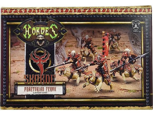 Collectible Miniature Games Privateer Press - Hordes - Skorne - Praetorian Ferox Cavalry Unit - PIP 74080 - Cardboard Memories Inc.