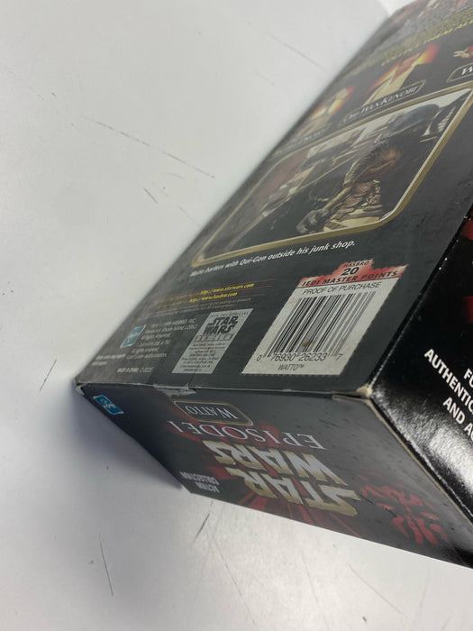 Action Figures and Toys Hasbro - Star Wars - Episode 1 - Watto - 12" Action Figure *DAMAGED BOX* - Cardboard Memories Inc.