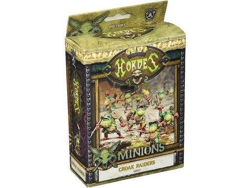 Collectible Miniature Games Privateer Press - Hordes - Minions - Croak Raiders Unit - PIP 75061 - Cardboard Memories Inc.