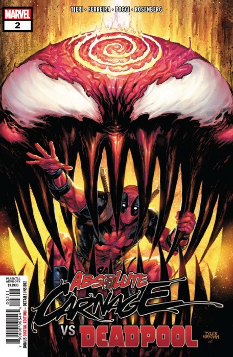Comic Books Marvel Comics - Absolute Carnage vs Deadpool 002 of 3 (Cond. FN) - 4460 - Cardboard Memories Inc.