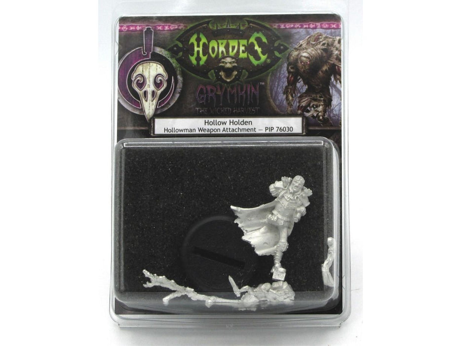 Collectible Miniature Games Privateer Press - Hordes - Grymkin The Wicked Harvest - Hollow Holden Weapon Attachment - PIP 76030 - Cardboard Memories Inc.