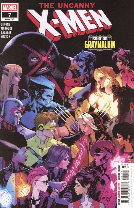 Comic Books Marvel Comics - Uncanny X-Men 007 (2024) (Cond. FN+) - Cover A Variant Edition - 22647 - Cardboard Memories Inc.