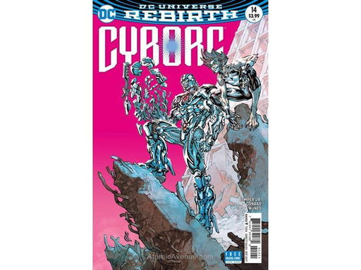 Comic Books DC Comics - Cyborg (2016) 014 - CVR B D'Anda Variant Edition (Cond. VF-) - 18660 - Cardboard Memories Inc.