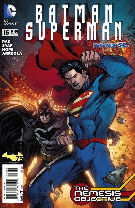 Comic Books DC Comics - Batman Superman 016 (Cond. VF-) - 3994 - Cardboard Memories Inc.