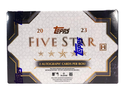 Sports Cards Topps - 2023 - Baseball - Five Star - Hobby Box - Cardboard Memories Inc.