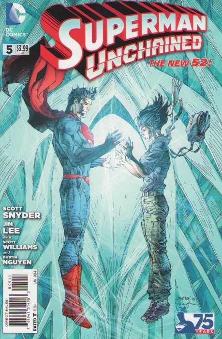 Comic Books DC Comics - Superman Unchained 005 (Cond. VF-) - 3957 - Cardboard Memories Inc.