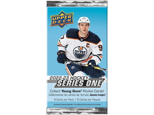 Sports Cards Upper Deck - 2023-24 - Hockey - Series 1 - Gravity Feed Pack - Cardboard Memories Inc.