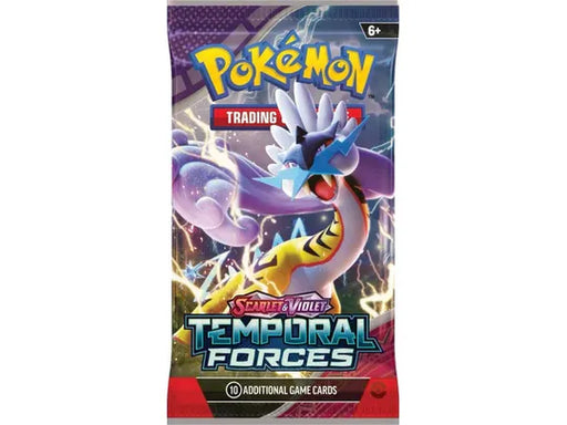 Trading Card Games Pokemon - Scarlet and Violet - Temporal Forces - Booster Pack - Cardboard Memories Inc.