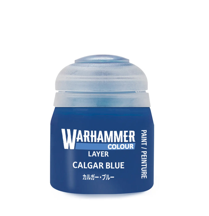 Paints and Paint Accessories Warhammer Colour - Layer - Calgar Blue - 22-16 - Cardboard Memories Inc.