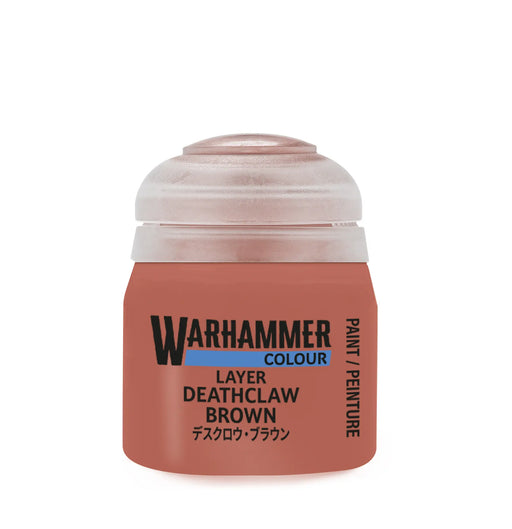Paints and Paint Accessories Warhammer Colour - Layer - Deathclaw Brown - 22-41 - Cardboard Memories Inc.