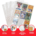 Comic Supplies Evoretro - 9 Pocket Binder Pages - Package of 40 - Cardboard Memories Inc.