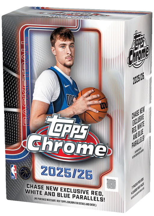 Sports Cards Topps - 2025-26 - Basketball - Chrome - Blaster Value Box |
Cardboard Memories Inc.
887521149735