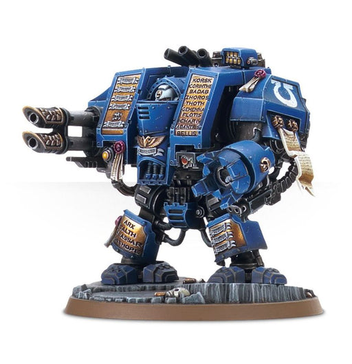 Collectible Miniature Games Games Workshop - Warhammer 40K - Space Marines - Venerable Dreadnought - 48-32 - Cardboard Memories Inc.