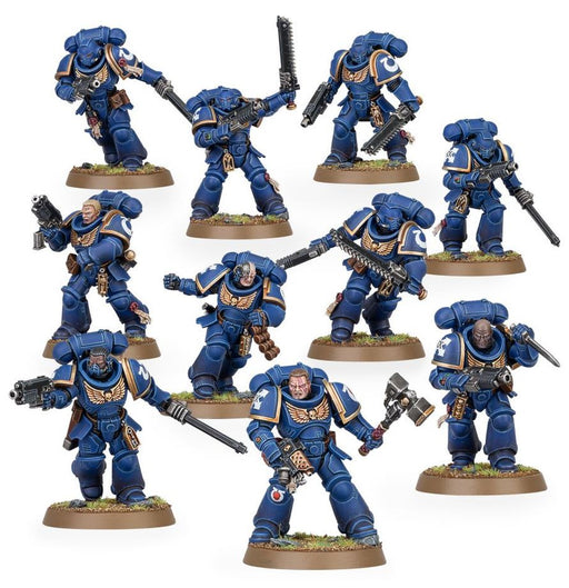 Collectible Miniature Games Games Workshop - Warhammer 40K - Space Marines - Assault Intercessors - 48-36 - Cardboard Memories Inc.
