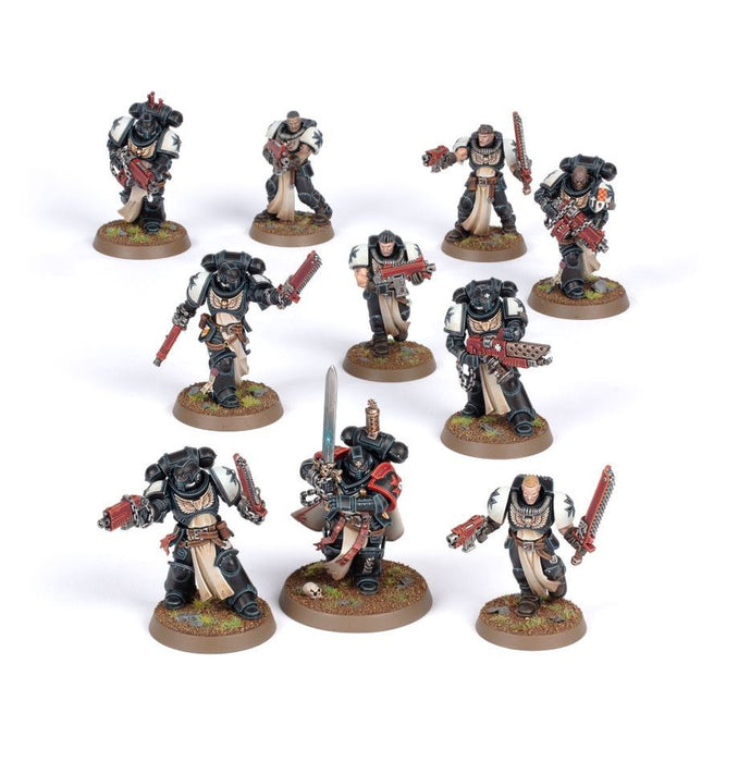 Collectible Miniature Games Games Workshop - Warhammer 40K - Black Templars - Combat Patrol - 73-553 - Cardboard Memories Inc.