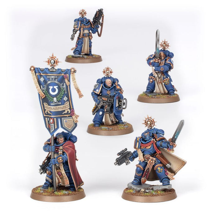 Collectible Miniature Games Games Workshop - Warhammer 40K - Space Marines - Company Heroes - 48-08 - Cardboard Memories Inc.