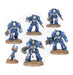 Collectible Miniature Games Games Workshop - Warhammer 40K - Space Marines - Terminator Squad - 48-90 - Cardboard Memories Inc.