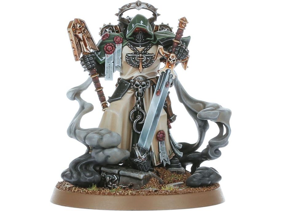 Collectible Miniature Games Games Workshop - Warhammer 40K - Dark Angels - Asmodai Master of Repentance - 44-21 - Cardboard Memories Inc.