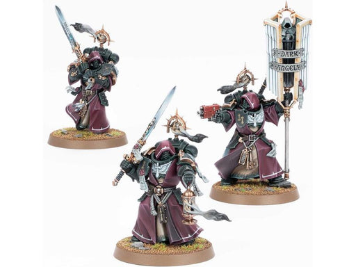 Collectible Miniature Games Games Workshop - Warhammer 40K - Dark Angels - Inner Circle Companions - 44-19 - Cardboard Memories Inc.