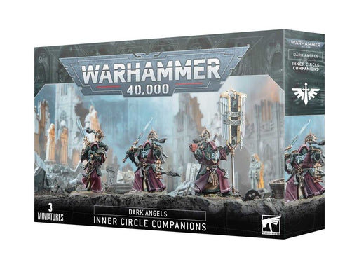 Collectible Miniature Games Games Workshop - Warhammer 40K - Dark Angels - Inner Circle Companions - 44-19 - Cardboard Memories Inc.
