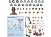Collectible Miniature Games Games Workshop - Warhammer 40K - Dark Angels - Upgrades and Transfers - 44-24 - Cardboard Memories Inc.