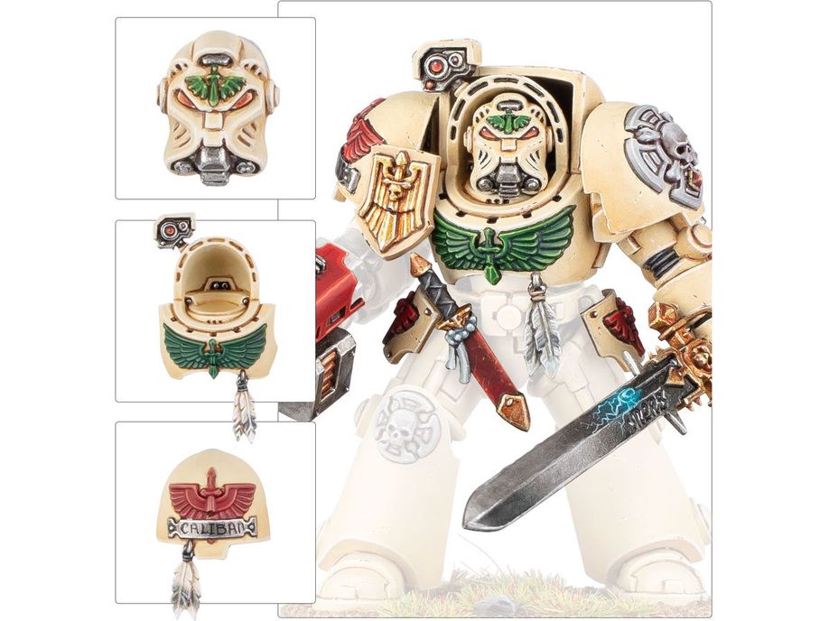 Collectible Miniature Games Games Workshop - Warhammer 40K - Dark Angels - Upgrades and Transfers - 44-24 - Cardboard Memories Inc.