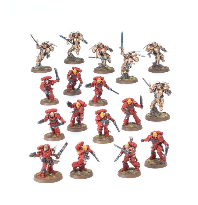 Collectible Miniature Games Games Workshop - Warhammer 40K - Blood Angels - Combat Patrol - 43-411 - Cardboard Memories Inc.