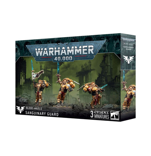 Collectible Miniature Games Games Workshop - Warhammer 40K - Blood Angels - Sanguinary Guard - 41-31 - Cardboard Memories Inc.