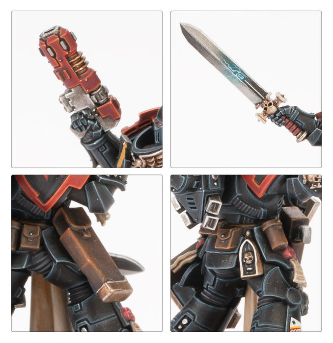 Collectible Miniature Games Games Workshop - Warhammer 40K - Black Templars - Combat Patrol - 73-553 - Cardboard Memories Inc.