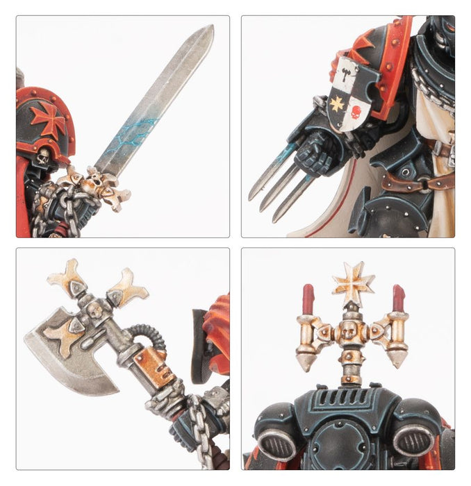 Collectible Miniature Games Games Workshop - Warhammer 40K - Black Templars - Combat Patrol - 73-553 - Cardboard Memories Inc.