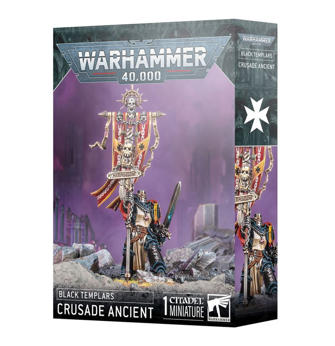 Collectible Miniature Games Games Workshop - Warhammer 40K - Black Templars - Crusade Ancient - 55-57 - Cardboard Memories Inc.
