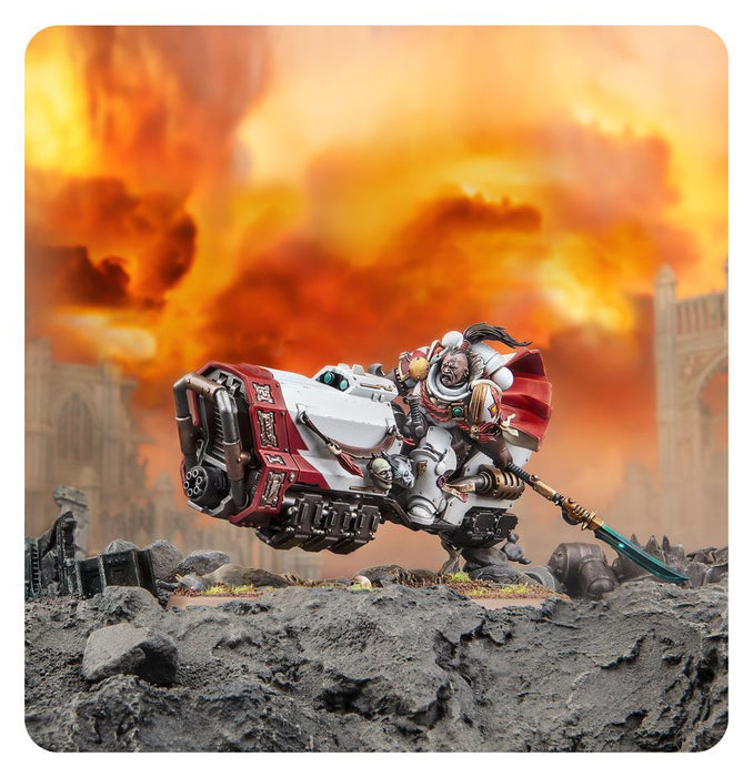 Collectible Miniature Games Games Workshop - Warhammer 40K - Space Marines - Suboden Khan - 55-71 - Available December 6th 2025 - Cardboard Memories Inc.