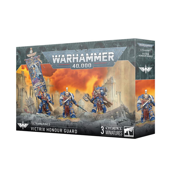Collectible Miniature Games Games Workshop - Warhammer 40K - Space Marines - Victrix Honor Guard - 55-75 - Cardboard Memories Inc.
