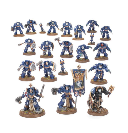 Collectible Miniature Games Games Workshop - Warhammer 40K - Space Marines - Battleforce - Crux Terminatus - 48-103 - Cardboard Memories Inc.