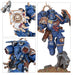 Collectible Miniature Games Games Workshop - Warhammer 40K - Space Marines - Captain with Jump Pack and Relic Shield - 48-102 - Cardboard Memories Inc.