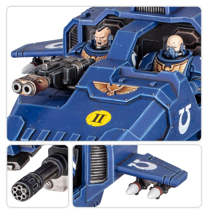 Games Workshop - Warhammer 40K - Space Marines - Land Speeder - 48-107 - Pre-Order |
Cardboard Memories Inc.
5011921267521