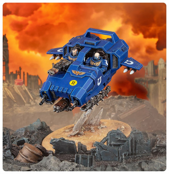 Games Workshop - Warhammer 40K - Space Marines - Land Speeder - 48-107 - Pre-Order |
Cardboard Memories Inc.
5011921267521