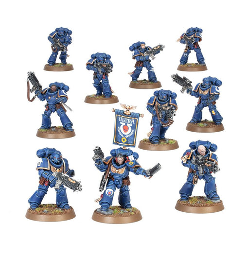 Collectible Miniature Games Games Workshop - Warhammer 40K - 11th Edition - Space Marines - Intercessor Squad - 48-115 - Cardboard Memories Inc.