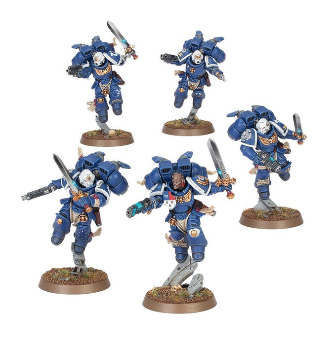 Collectible Miniature Games Games Workshop - Warhammer 40K - Space Marines - Vanguard Veteran Squad - 48-106 - Pre-Order - Cardboard Memories Inc.