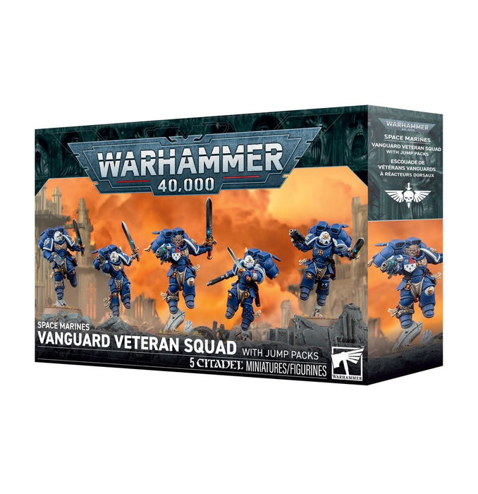 Collectible Miniature Games Games Workshop - Warhammer 40K - Space Marines - Vanguard Veteran Squad - 48-106 - Pre-Order - Cardboard Memories Inc.