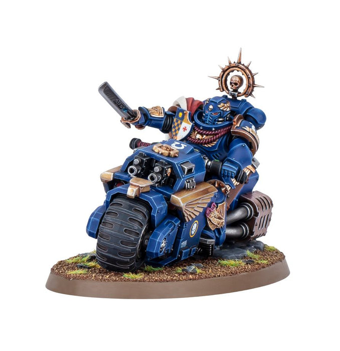 Games Workshop - Warhammer 40K - Space Marines - Captain on Bike - 48-113 - Pre-Order |
Cardboard Memories Inc.
5011921267569